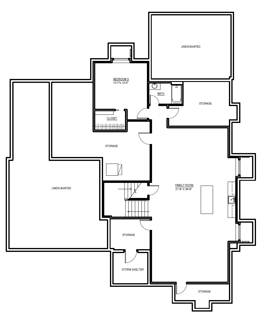 8129 Meadow Lane: Lower Level