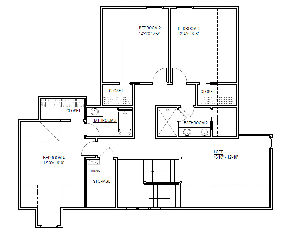 8129 Meadow Lane: Second Floor